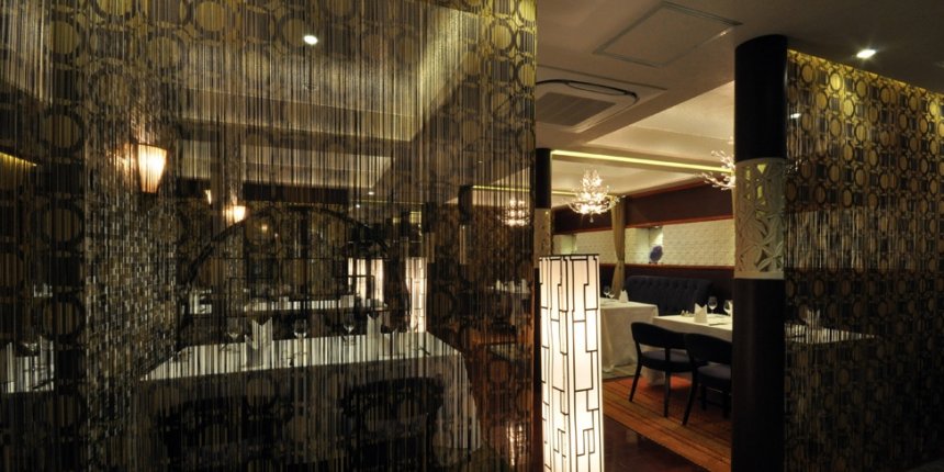 デザイン柄が印刷されたストリングカーテン Lineview Print Collection Ad Collection